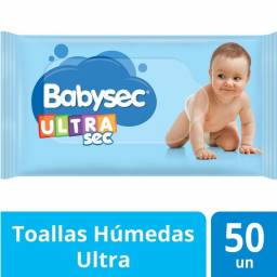 TOALLITAS HUMEDAS BABYSEC ULTRA X 50