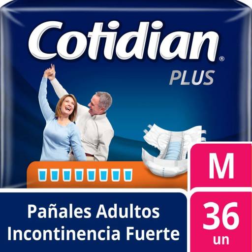 PAALES COTIDIAN PLUS TALLE M X 36 UNIDADES