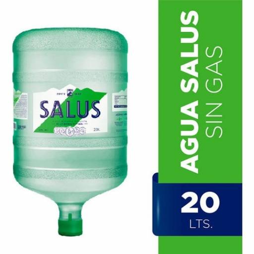 Agua Mineral Natural SALUS sin Gas Bidn x 20Lts