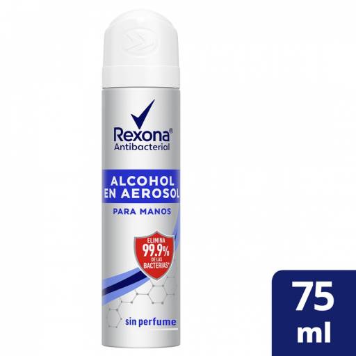 ALCOHOL REXONA EN AEROSOL 75 ML