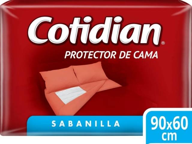 Cotidian Sabanilla Protector Cama x 8 Unidades