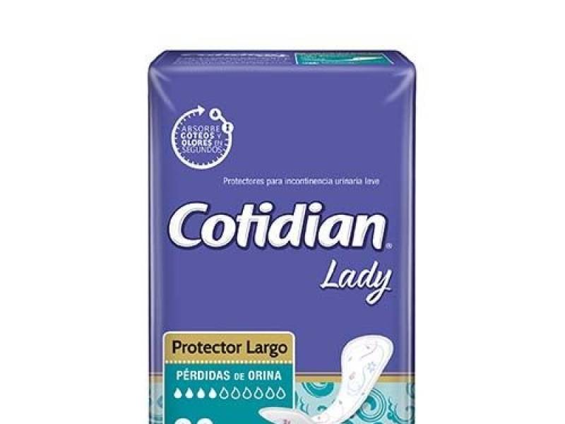 Protector Largo Cotidian Lady X 26 Unidades